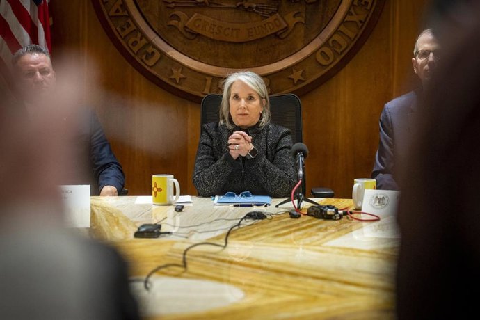 La gobernadora de Nuevo Mexico, Michelle Lujan Grisham.