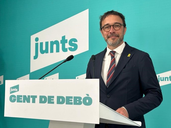 El portavoz de Junts, Josep Rius