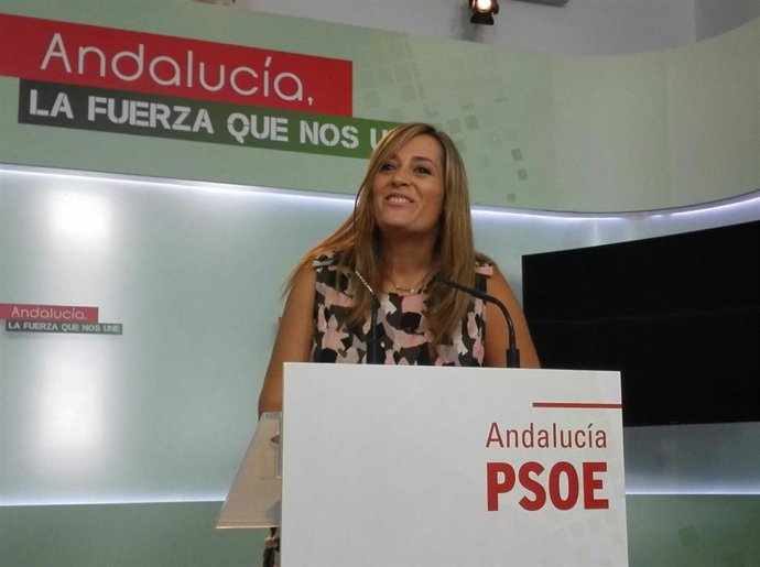 Archivo - Myriam Díaz, portavoz de la candidatura de Antonio Muñoz a revalidar la Alcaldía de Sevilla.