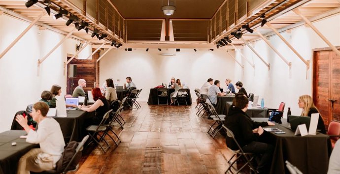 Archivo - Vista general del Foro de Coproducción y Negocio celebrado en el año 2022 en el marco de los Premios Quirino de la Animación Iberoamericana