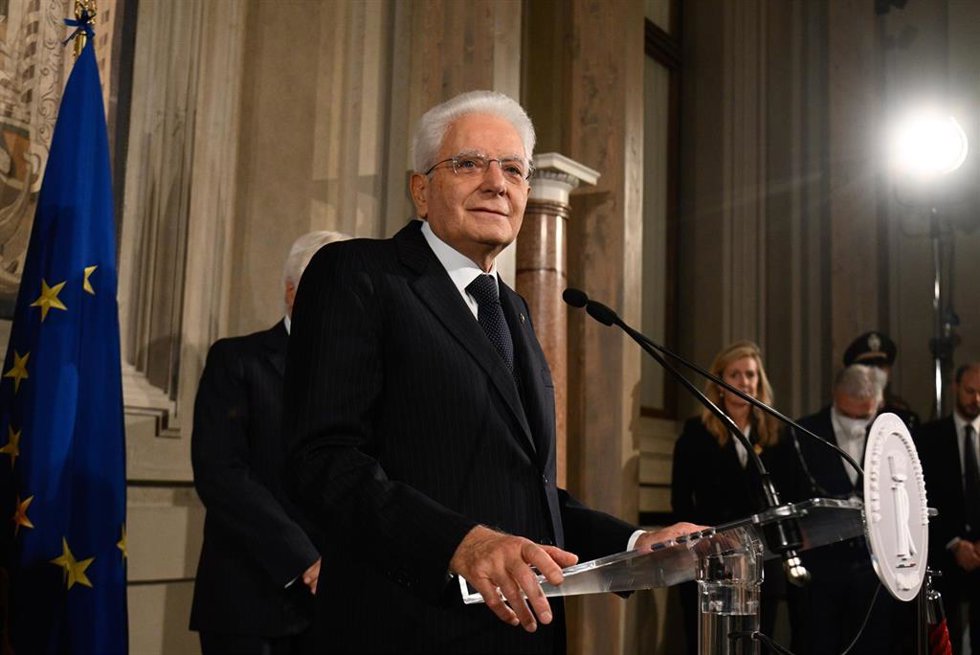 Archivo - El presidente italiano, Sergio Mattarella
