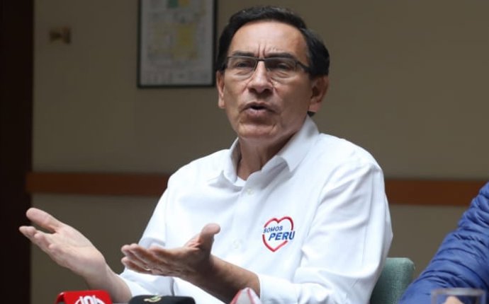 Archivo - El expresidente de Perú, Martín Vizcarra.