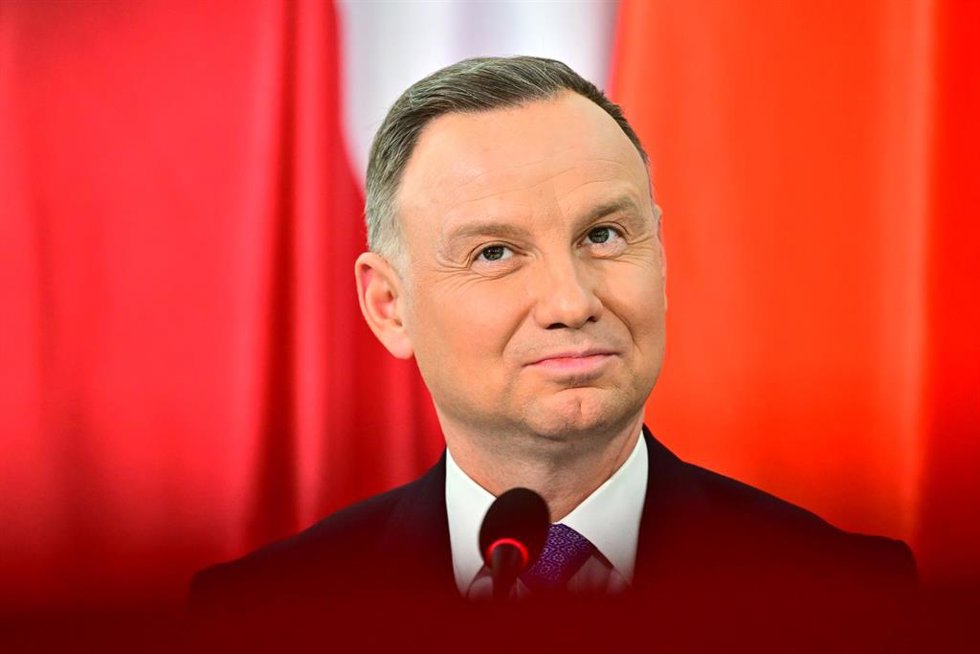 Archivo - El presidente de Polonia, Andrzej Duda