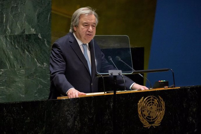 Archivo - António Guterres, secretario general de la ONU