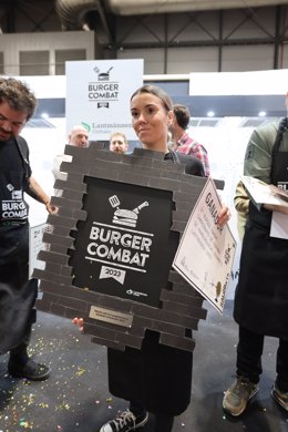 Mariana Hernández, de 'El Baifo Street Food', ganadora del Campeonato de España de Hamburguesas Gourmets