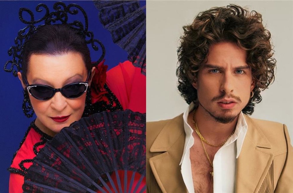 Los cantantes Martirio y Kiki Morente