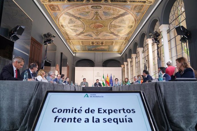 Primera reunión del Comité de Expertos de la Sequía de Andalucía, el 2 de noviembre cde 2022