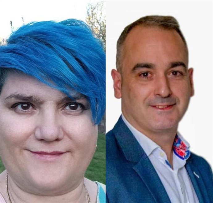 Raquel Planchuelo candidata de Vox a la alcaldía de Nájera e Iván Rivera a la de Haro