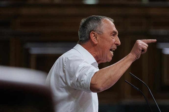 El candidato a la presidencia de la Generalitat por Compromís y diputado en las Cortes, Joan Baldoví.