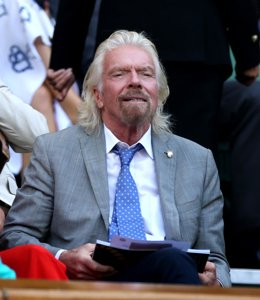 Archivo - 11 July 2019, England, London: Sir Richard Branson in the royal box on day ten of the 2019 Wimbledon Grand Slam tennis tournament at the All England Lawn Tennis and Croquet Club. Photo: Steven Paston/PA Wire/dpa