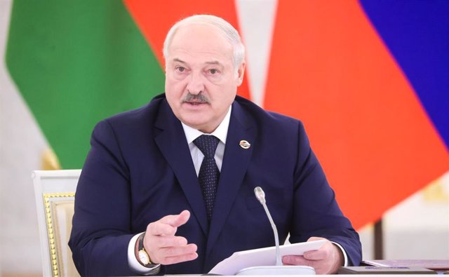 El presidente bielorruso, Alexander Lukashenko.