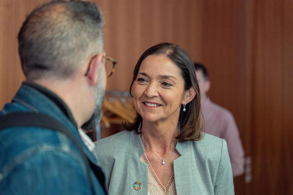 La candidata del PSOE a la alcaldía de Madrid, Reyes Maroto