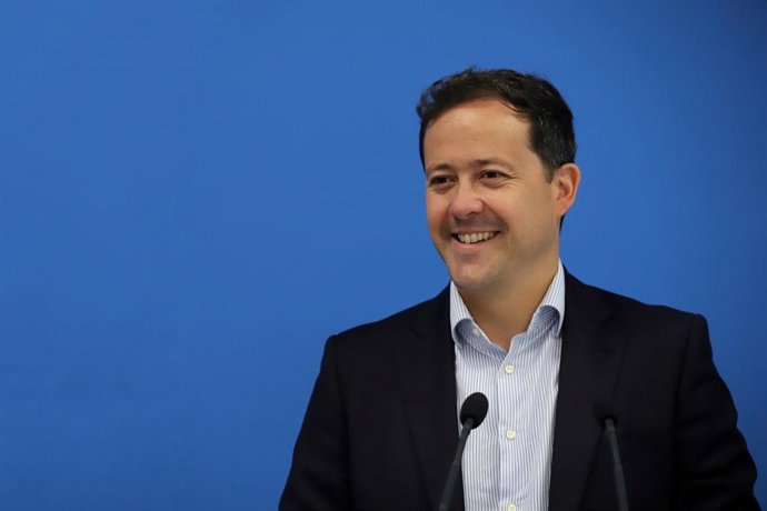 El candidato del PP a la Alcaldía de Toledo, Carlos Velázquez