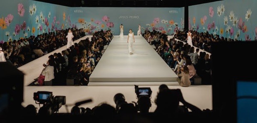 Pasarela de la Barcelona Bridal Fashion Week.