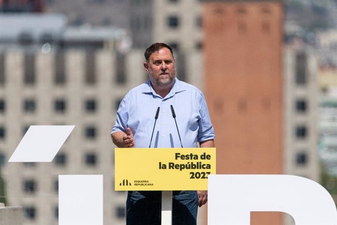 El president d'ERC, Oriol Junqueras