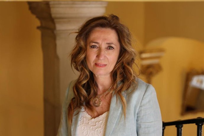 Archivo - La candidata de CS a la Alcaldía de Cuenca Cristina Fuentes.