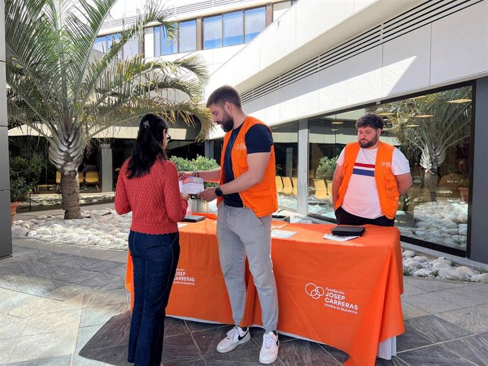 Vithas Xanit, en Benalmádena (Málaga), ha contado este martes con una mesa informativa
