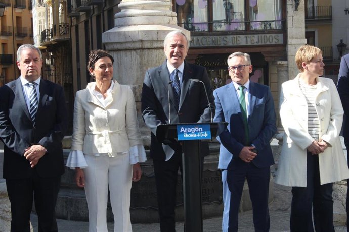 La candidatura se ha presentado este martes en la plaza del Torico