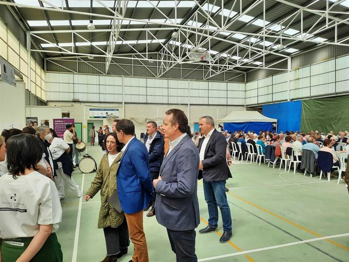 La consejera en San TIrso de Abres.