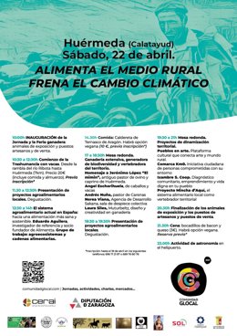 El programa Comunidad Glocal de la DPZ continúa en Huérmeda con una jornada sobre proyectos agroecológicos.