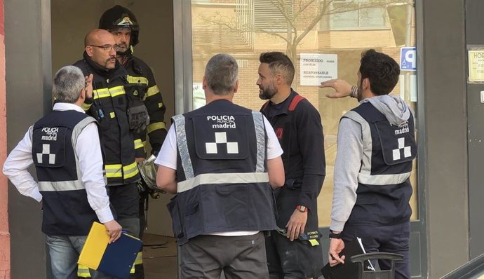 Accidente laboral en Paseo de la Florida.