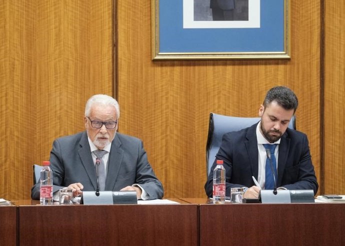 El Defensor del Pueblo Andaluz, Jesús Maeztu, comparece ante la Comisión sobre Derechos y Atención a las Personas con Discapacidad del Parlamento de Andalucía