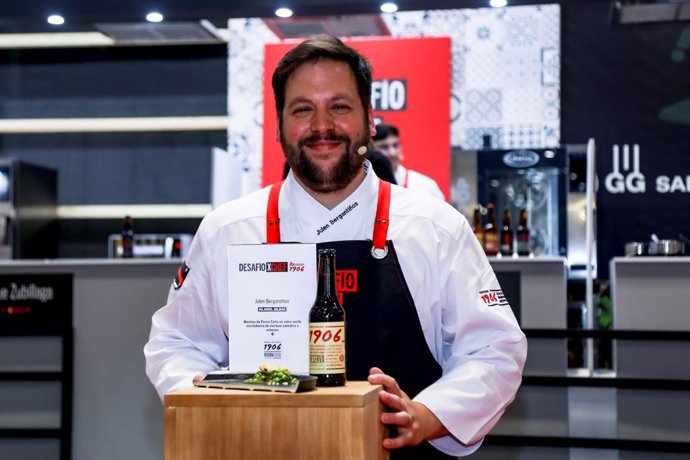 Julen Bergantiños, ganador de la final nacional del Desafío XChef