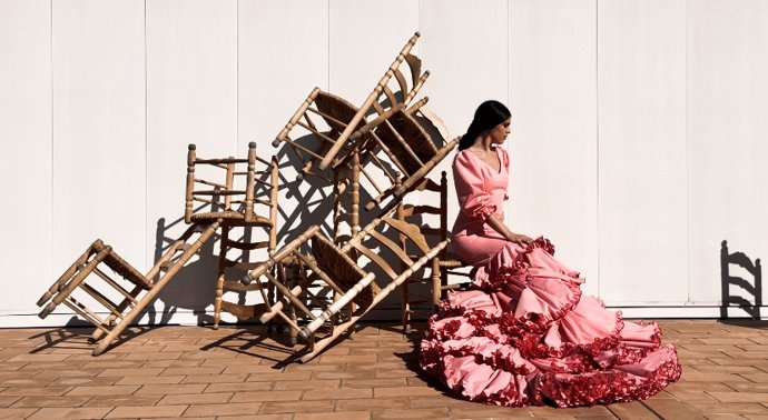 Archivo - La bailaora de Lucena Araceli Muñoz, en una foto de archivo.