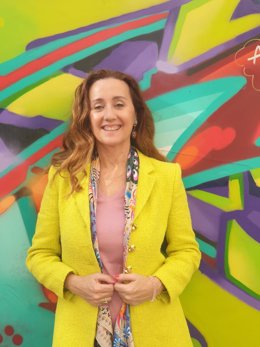 Soledad Hernando, psicóloga y miembro del Grupo de Arteterapia del Colegio Oficial de Psicología de la Región de Murcia