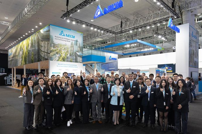 Delta Demonstrates its new brand value propostion 'Intelligent, Sustainable, Connecting' at Hannover Messe 2023
