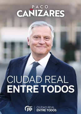 El candidato del PP a la alcaldía de Ciudad Real, Paco Cañizares