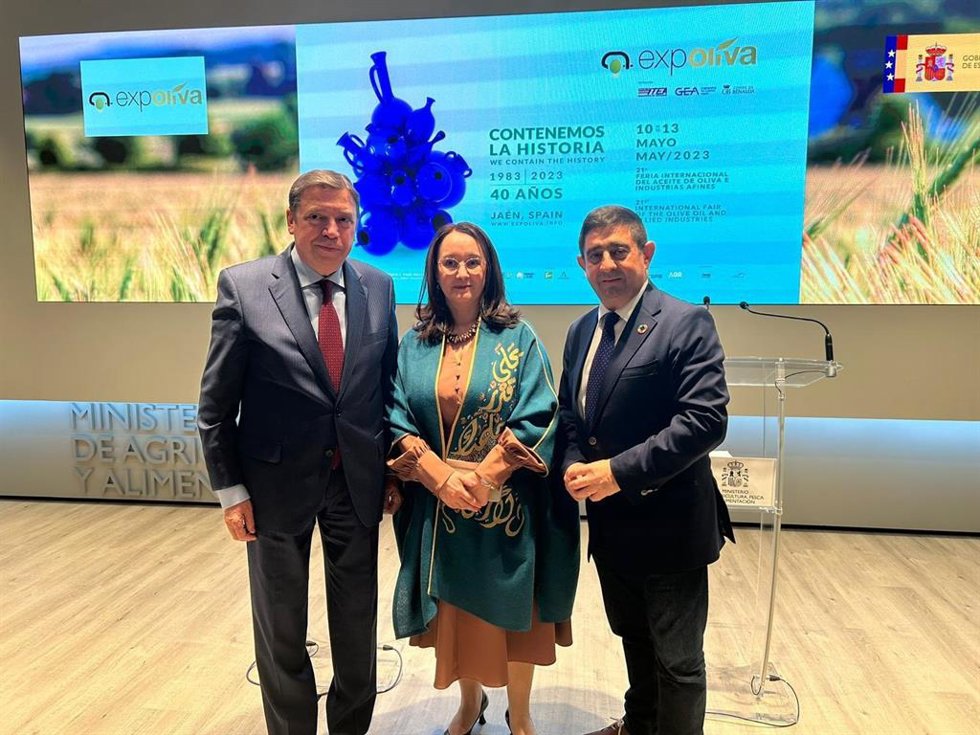 Reyes resalta las buenas expectativas de Expoliva 2023, con 290 expositores y todo el espacio ocupado