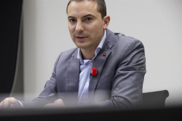 Archivo - El secretario general del PSOE de Madrid, Juan Lobato.