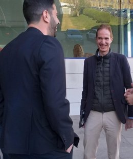 El CEO Capsa Food, José Armando Tellado,  antes de participar en el evento LaGranjaSummit, en Laboral Centro de Arte, en Gijón