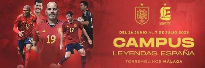 Logo del I Campus Leyendas España que se llevará a cabo en Torremolinos