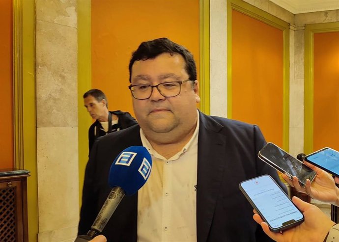 El concejal de Ciudadanos Luis Pacho.