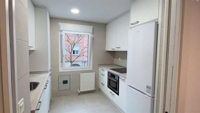 Imagen de una de las viviendas reformadas del Grupo San Pedro