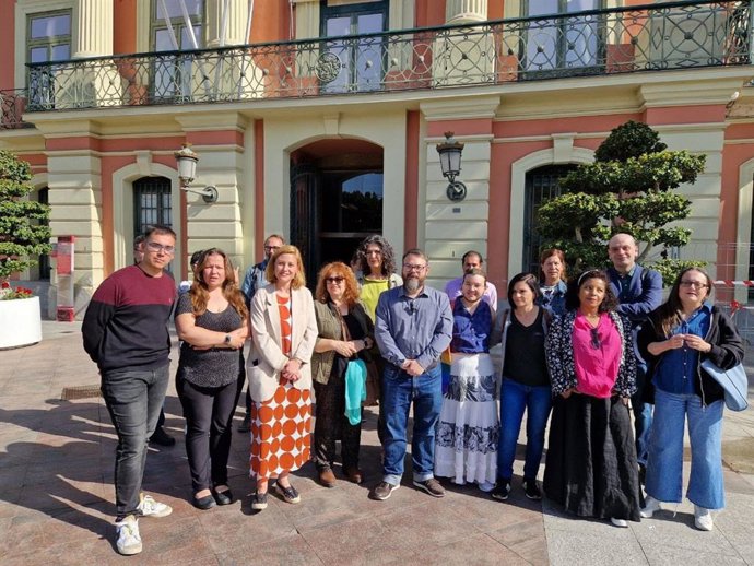 Presentación lista municipal Podemos, IU-Verdes y Alianza Verde