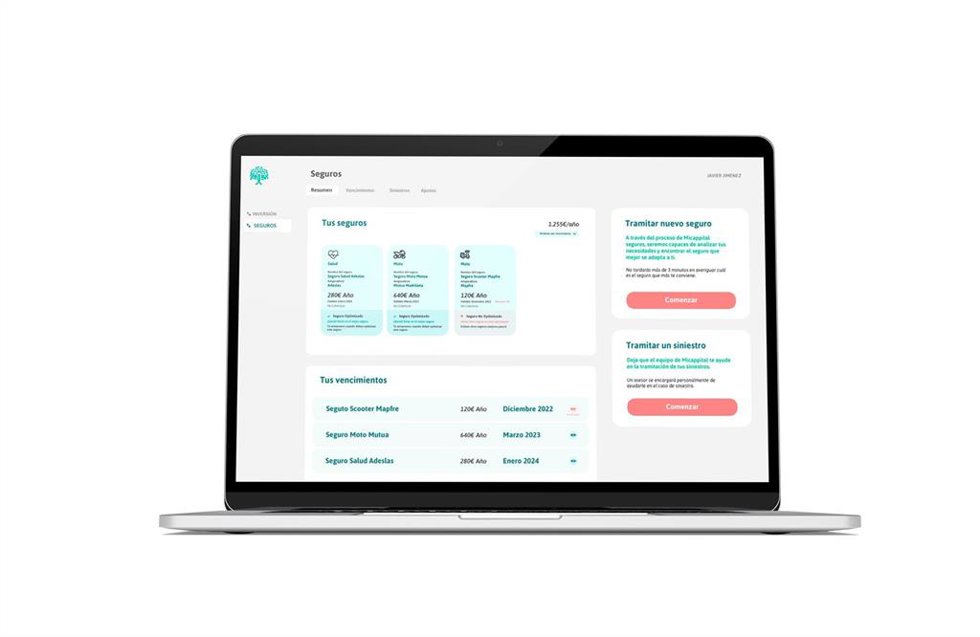 Archivo - Imagen de recurso de Micappital Seguros.