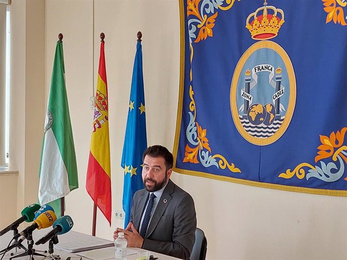 Archivo - Fran González, delegado especial del Estado para la Zona Franca de Cádiz.