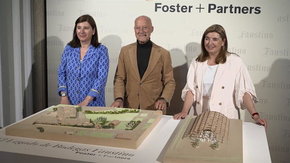 Norman Foster y Bodegas Faustino diseñan un proyecto único en torno al vino