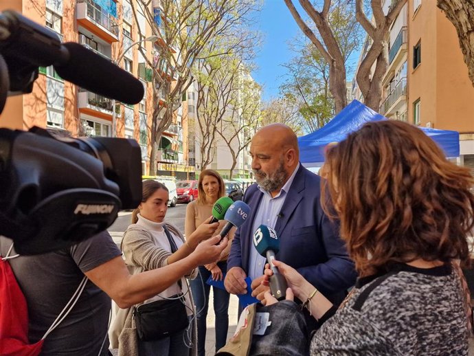 El candidato del PP a la alcaldía de Palma, Jaime Martínez.