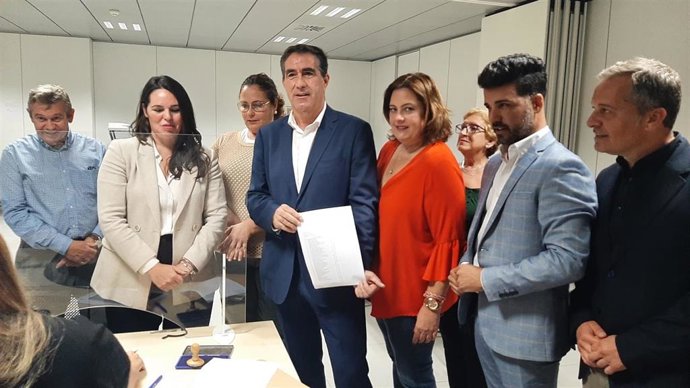 Registro de la candidatura de CC de Las Palmas de Gran Canaria