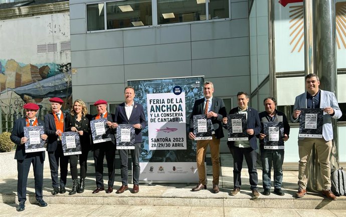 Acto de presentación de la Feria de la Anchoa y de la Conserva de Cantabria