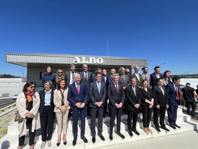Inauguración de las nuevas instalaciones de Albo en la Plisan
