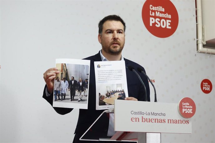 El diputado del PSOE en las Cortes de C-LM Antonio Sánchez Requena