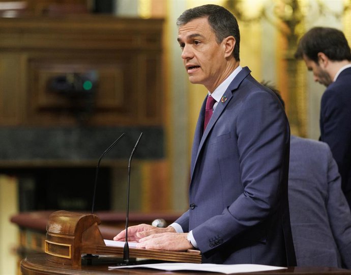 El presidente del Gobierno, Pedro Sánchez