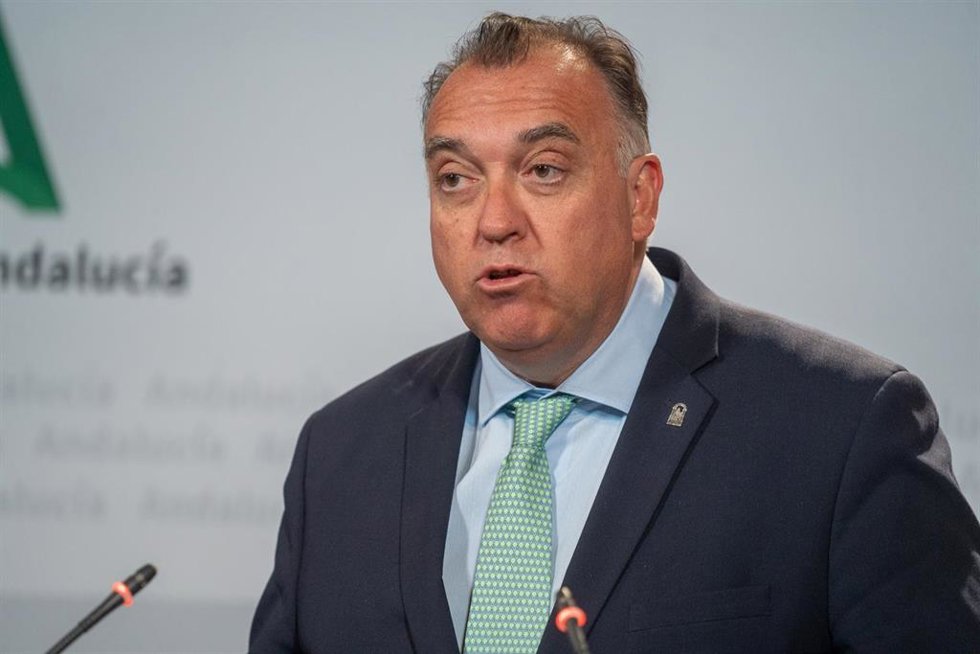 El consejero de Turismo, Cultura y Deporte de la Junta de Andalucía, Arturo Bernal