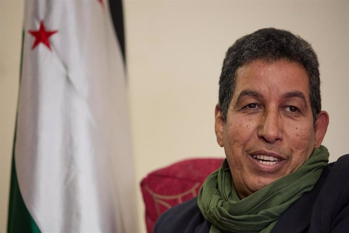 Archivo - El delegado del Frente Polisario en España, Abdulá Arabi