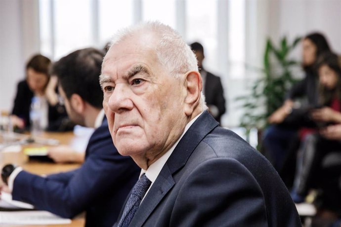 El candidato de ERC a la Alcaldía de Barcelona y presidente del partido en el Ayuntamiento, Ernest Maragall. Foto de archivo.